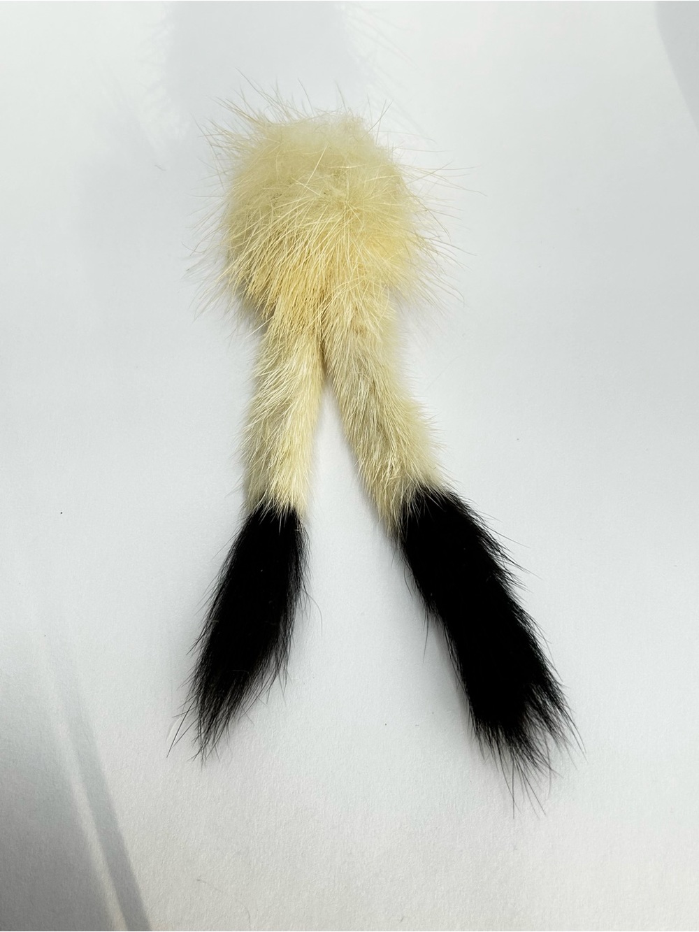 Ermine Tail Brooch- Vintage